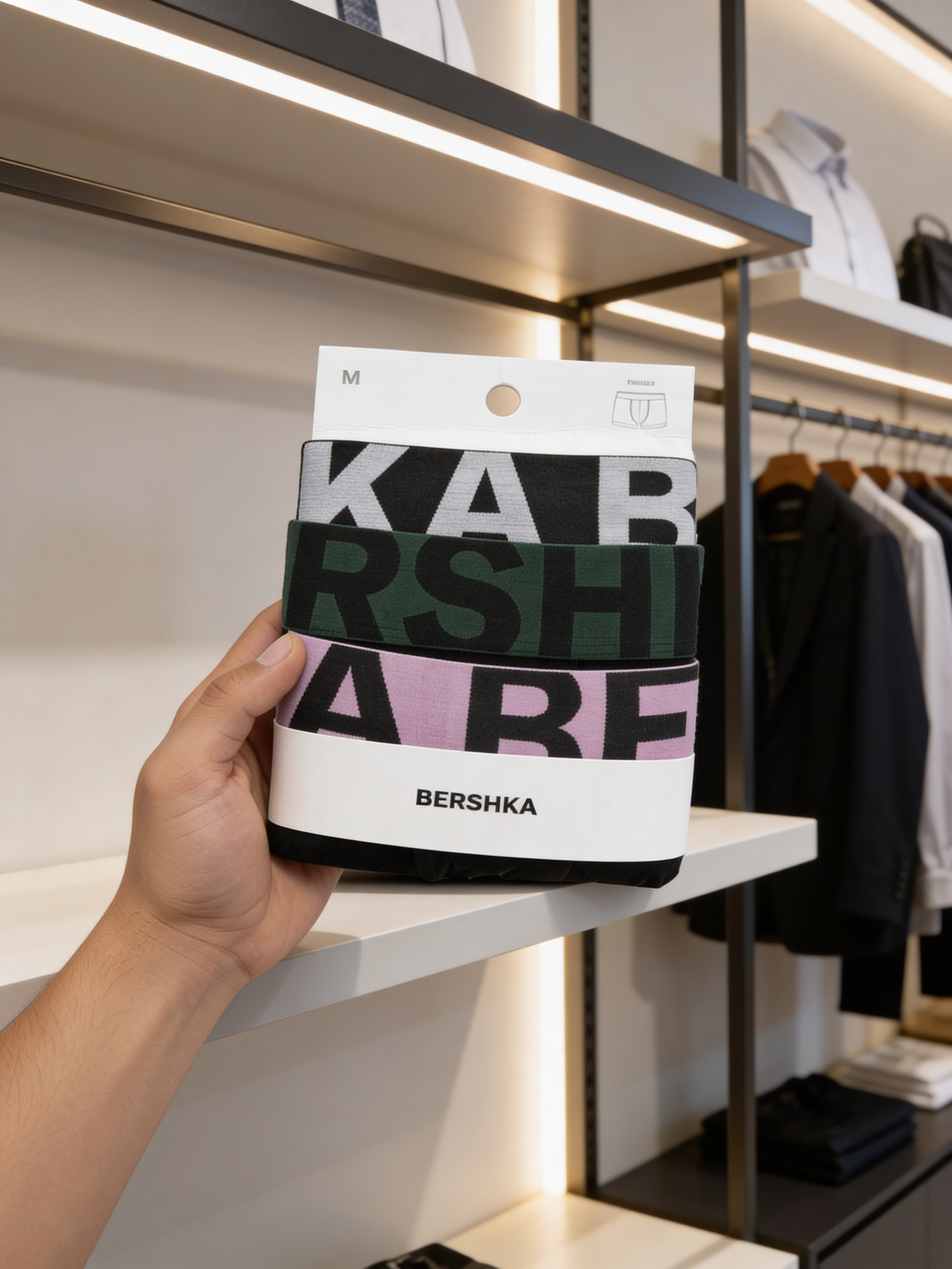 BERSHKA LUXSURY BOXERS