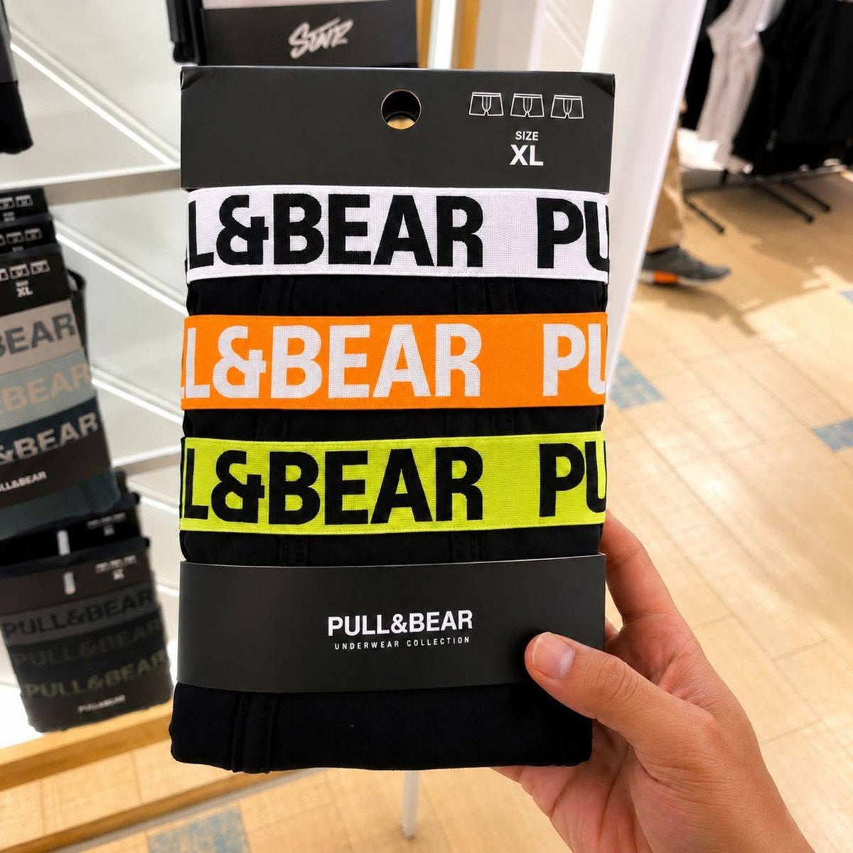 PULL&BEAR Lemon BOXERS